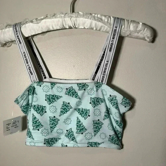 NWT POP UNDERWEAR TREE HOLIDAY TUBE BRALETTE BAMBOO XS - Picture 4 of 5
